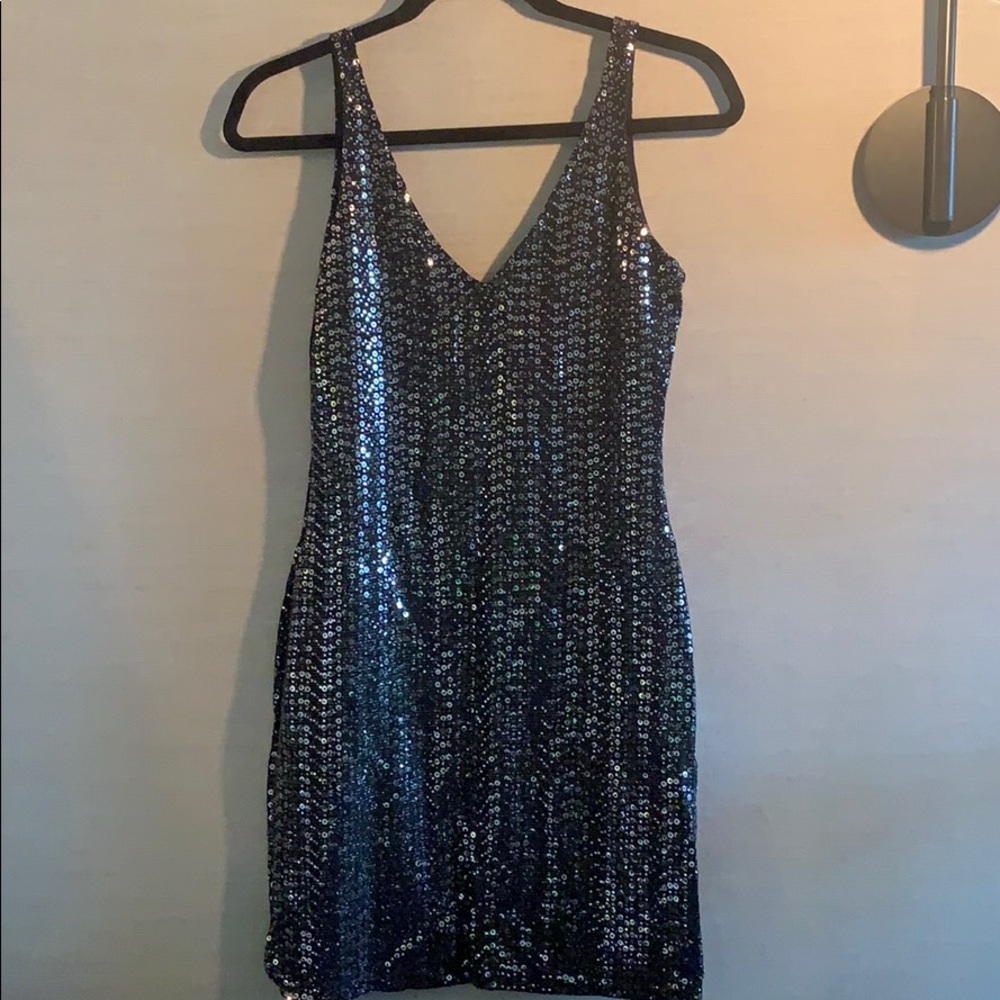 Sequence mini dress